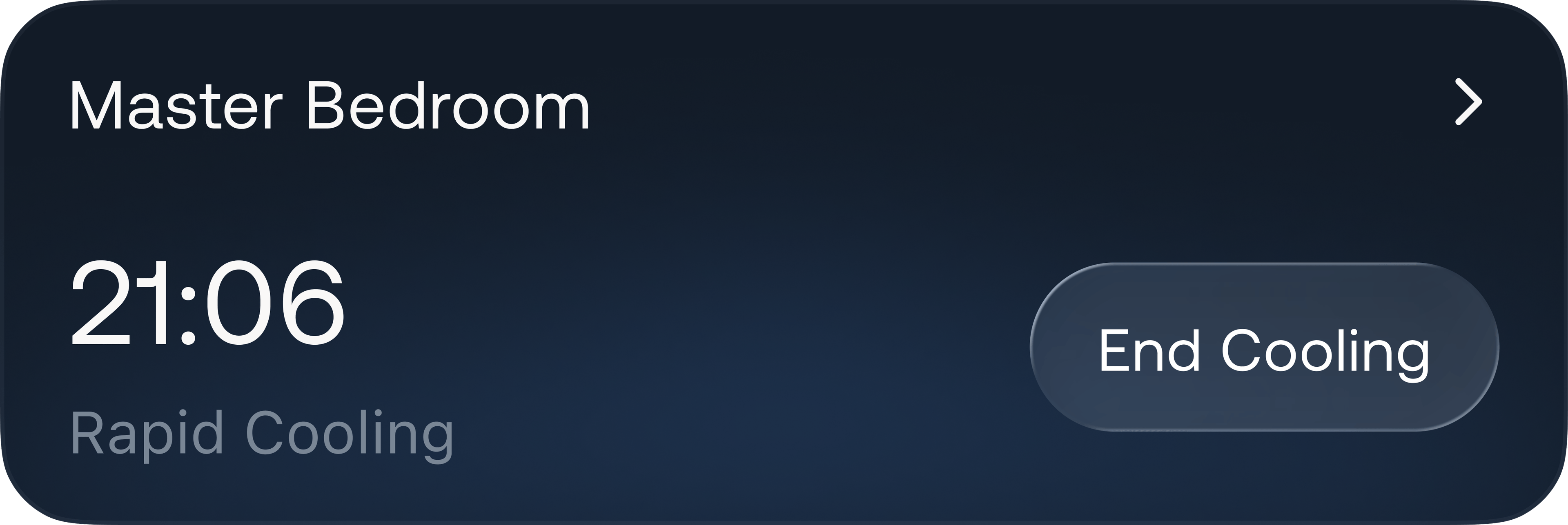 Master Bedroom — active rapid cooling at 21:06