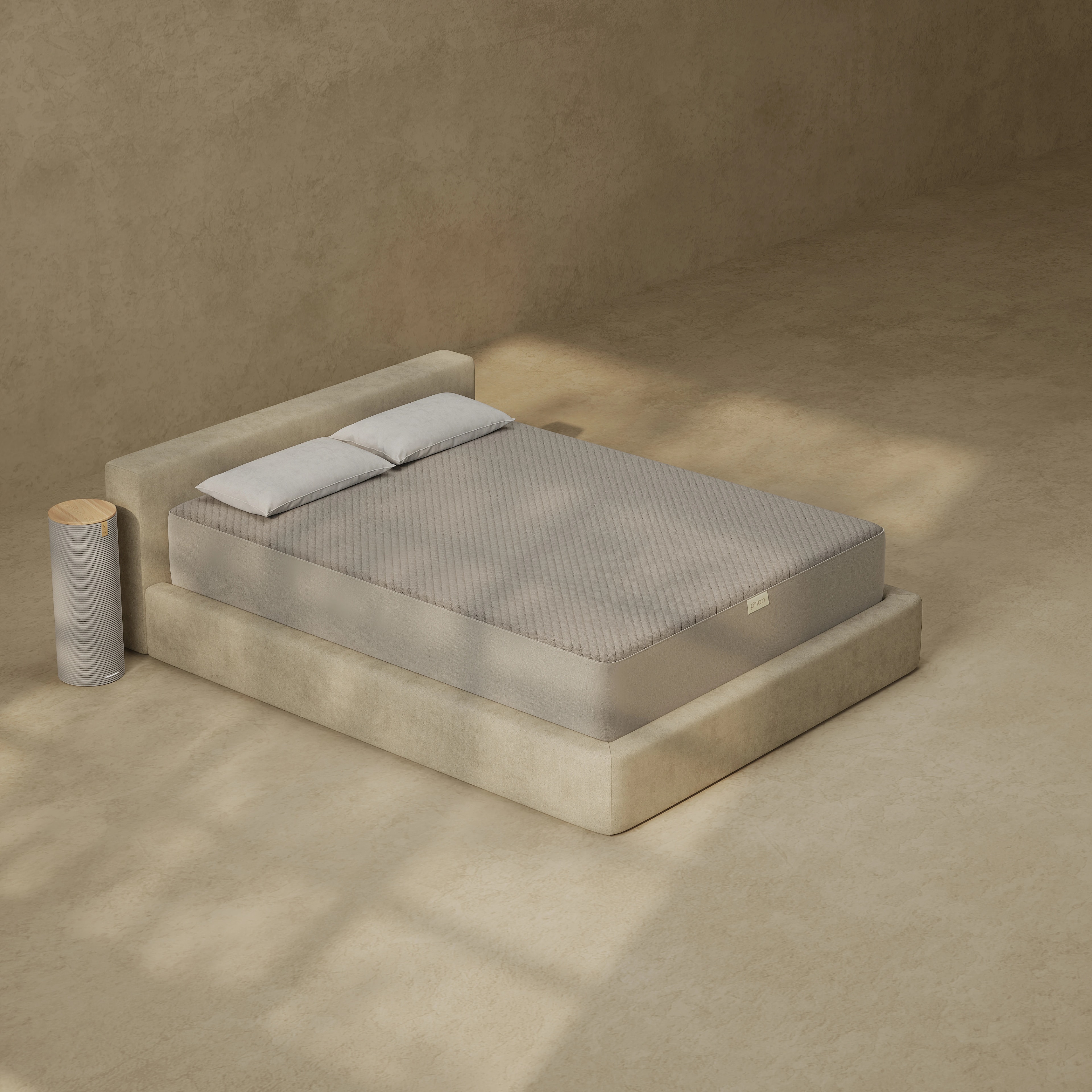 Queen mattress view